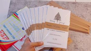 Undangan Pernikahan Craft Wayang Sabuk & Terkini 2023 | Elegan & Murah | 100pcs | SERI S.34