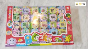 Children Alphabet Building Blocks / Creative Building Blocks / Mini Blocks Mainan Binaan Budak