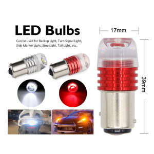 1pcs Motorcycle Tail Light Flash 1156 LED Strobe Signal Blinker Stop Brake Light 12V/1.5W for Car Motor Bbicycle