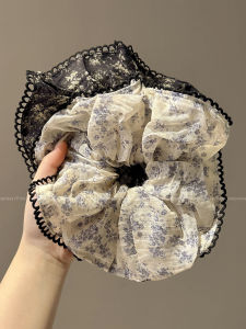PINK EMPRESS | Oatmeal Color Large Bow Headband with High Elasticity Rubber Band Fashion Accessories