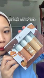 La Tulipe True Skin Foundation - Makeup Foundation Wajah Tahan Lama