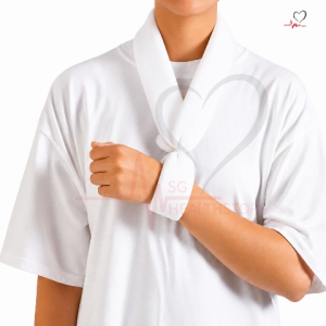 Fu Kang Collar and Cuff Arm Sling 10m Roll | Cut-to-Length Padded Foam Support | Ready Stock SG