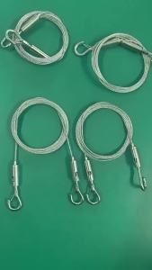 2 Adjustable Metal Buckle Ropes Durable and Rust Proof Multifunctional Suspension Ropes Suitable for Curtains and Outdoor Use