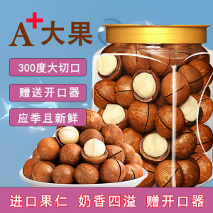 Hawaii Nut Thin Shell 500g Canister Cream Flavor Healthy Large Nuts Snacks Dried Fruits for Pregnant Women And Children