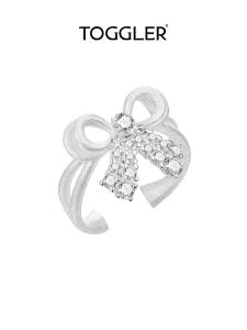 TOGGLER | Hollow Bowknot Studded Ring Gift for Girlfriend