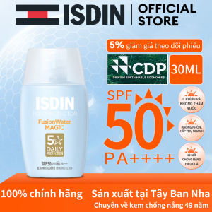Kem chống nắng chống nước ISDIN SPF50+PA+++Moisturizing 0 Alcohol Sensitive Skin 12ML