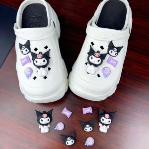 Mesuca | Mesuca Hello Kitty Cartoon Series Shoe Charms For Slides SandalsPVC Shoe Decorations Accessories For Christmas Birthday Gift