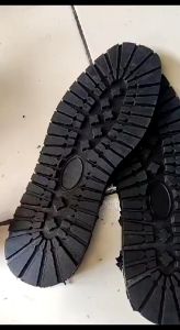 TERMURAH SOL SEPATU WANITA OUTSOL POTONG IRIS DOCMART JUMBO KARET PENTIL RUBBER MENTAH UNIVERSAL HITAM SLIP ON