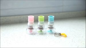 PKB Kitchen Tap Anti-splash Extension Pipe Filter Rotate Water Tap Filter Kitchen Fauchet Extender Adjustable Filter