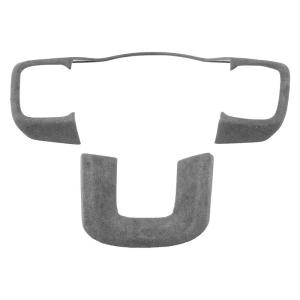 Ultra Suede | Furry Steering Wheel Decorative Frame