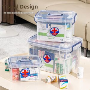 ZIYINGCHA | Multi-layer Medicine Box High Capacity First Aid Kit