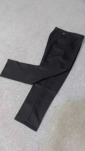MICHAEL CHRISTOPER - Celana Kantor Bahan Formal Pria Size 27-32 | Celana Kerja Formal Warna HITAM