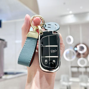 TPU Smart Remote Car Key Shell Fob for Jeep Renegade Compass 3 Buttons Auto SUV Keyless Entry Fob Case Accessories