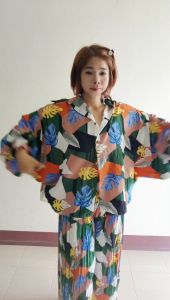 #ชุดเซ็ตสาวอวบมีหลายรายละเอียด พร้อม ชุดเซ็ตสาวอวบมาก ชุดเซ็ตอัดพลีสสาวอวบ ชุดเซ็ตสาวอวบออกงาน ชูดเซ็ตปีกค้างคาว