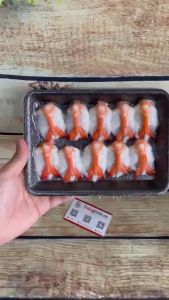 Tôm Sushi Ebi xẻ bướm (10 con) khay 80G đông lạnh