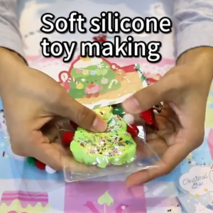 DIY Squishy Kneading Silicone Rubber Gel 1:1 Taba Squishy Maker Fufu Super Soft Casting Mold Dog Cat Paw Stress Relief