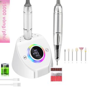 Máy Khoan Móng Tay Sạc Điện DianaBeauty 45000 Vòng/phút Với 12 Mũi Khoan Dụng Cụ Làm Móng Điện Dùng Cho Bàn Làm Việc Tại Các Tiệm Nail