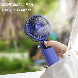 Mini Fan Portable Rechargeable Digital-display Multi-gear Speed Handheld Hanging neck style with Battery