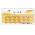Browneye False Eyelashes Coffee Brown 10 Pieces per Box Natural Looking Doll-like Extensions for Any Skin Type. 