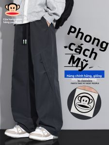 Paul Frank | Quần Công Sở Dài Thẳng Mỏng Nhẹ Phong Cách Mỹ