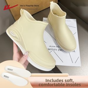 Warrior | Stylish Waterproof Rubber Boots Short Boot