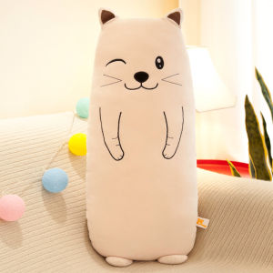 Đồ Chơi Nhồi Bông Khủng Long Sáng Tạo Hung Sữa Gối Ôm Hình Thỏ Đáng Yêu Búp Bê Vỗ Về Ngủ Kẹp Chân Trên Giường Nữ Sinh