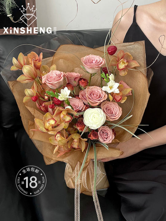 Bộ Bao Hoa Giấy Chân Dung Cánh Tay Kiến thức Cổ Điển DIY Quà Tặng Gói ...