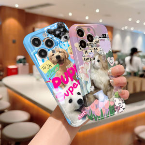 Hontinga All-inclusive Film Casing For OPPO Find X3 Pro 5G Find X5 Pro 5G Case Korean film Phone Case Cute Dogs Back Casing lens Protector Design Hard Cases Shockproof Shell Full Cover Casing For Girls