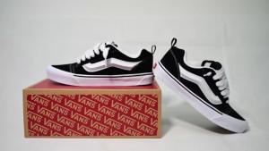 Hot Sale Official Vans Vault Imran Potato Knu Skool Authentic Quality Running Shoes For Men And Women