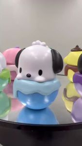 6pcs/set Sanrioed Kuromi Hello Kitty My Melody Anime Figures Small Ornament Doll