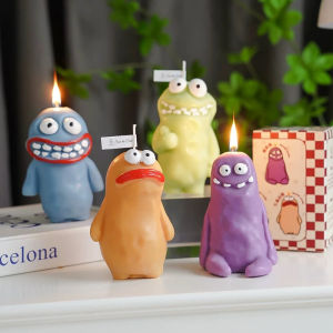 Earthlings Monster Candles Fun Creative Birthday Gifts Handmade Aromatherapy Candles