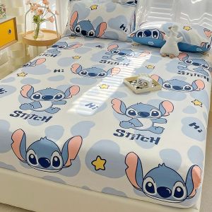 Vỏ Bọc Gối Giường Trẻ Em Hoạt Hình Bằng Vải Cotton Nguyên Chất Vỏ Bọc Bảo Vệ Giường Đơn Một Mảnh Khăn Trải Giường Cho Trẻ Em