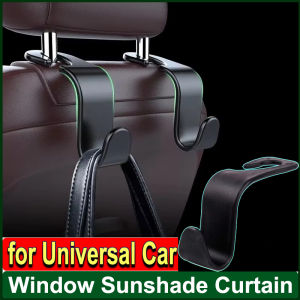 Universal Car Seat Headrest Hook Car Back Seat Hooks Organizer Holder Clips Clothes Handbag Hanger Auto Interior Accessories