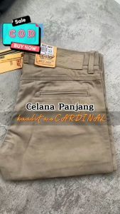 Celana Kanvas Dlc063 terbaru Chino tebal halus Distro mall reguler fit tidak melar basic Celana Kerja