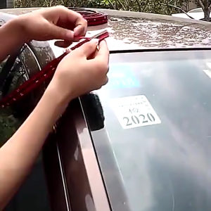 Car Rubber Seals Edge Sealing Strips Car Roof Windshield Rubber Sealant Protector Seal Strip Auto Accessories