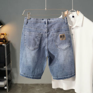 LIIEN NOOS | Quần Short Jean Mỏng Phong Cách Thường Ngày cho Nam