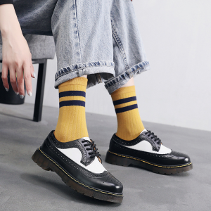 Dr. Martin Shoes Classic Black Shoes For Men Women Leather Loafers Shoes For Men Women Fashion Business Formal Shoes