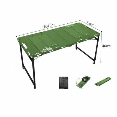 BUZHIHUANGYE | Bàn Gập Chiến Thuật Nâng Thủy Lực