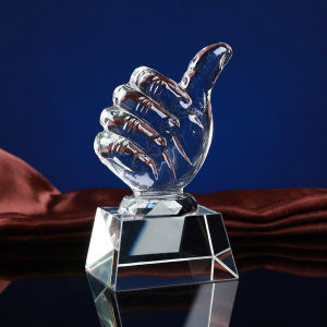 GUANGMANZHI | Engraved Crystal Trophy for Sports Awards and Corporate Events