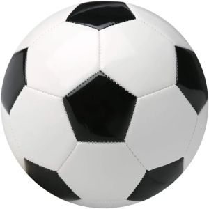 Size 345 Professional Training Soccer Balls Classic White Black Thicker PU Tight Weaved Soccer Balls Team Training Match