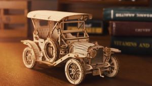 Robotime Rokr Vintage Car 3D Wooden Puzzle (MC801)