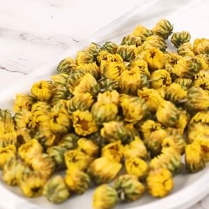 เก็กฮวยตราสิงห์ห่อ500กรัมราคา菊花骑豹ดอกเบญจมาศ