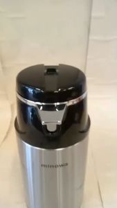 Minowa Termos Kaca Tuang 13 Liter Air Pot Inner Glass Beautiful Miror Finish PXS130 WOW AIR PANAS UNTUK BABY