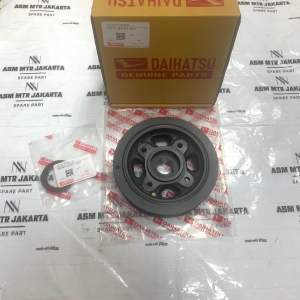 PULLEY KRUKS AS CRANK SHAFT XENIA AVANZA 1.5 + seal ORIGINAL 1SET