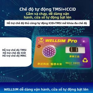 Tem Dán Thẻ Wellsim Pro V3.9 Đã Mở Khóa Dành Cho iPhone 6S/SE/7/8/X/XR/XS/11/12/13/14PM Tương Thích Với iPhone Của Apple