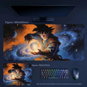 Bandai | Fashion New Creative Animation Rubber Mouse Pad High Quality Printing Animation Dragon Ball Series Rubber Non-slip Mouse Pad