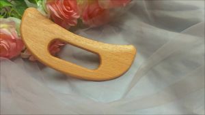 Portable Wooden Gua Sha Board Tool For Body Lymphatic Drainage Massager Manual Massage Scraper For Back Arm Leg Muscle Relax