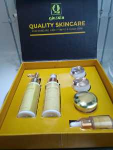 paket lengkap skincare Qiuskin 6pcs perawatan wanita BPOM