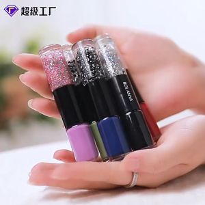 [Produk baru] 2IN1 Bolanya Kutek Sambung NON Peel Off Tidak Bisa Dikupas