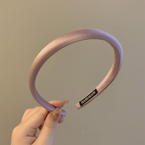 Retro Fine Hairband Womens Popular 2024 New Simple Washing Face Headband Korean Style Fresh out Fashion Hair Accessories